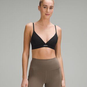 LULULEMON  License to Train Triangle Bra *Light Support, A/B Cup ColourBlack Si